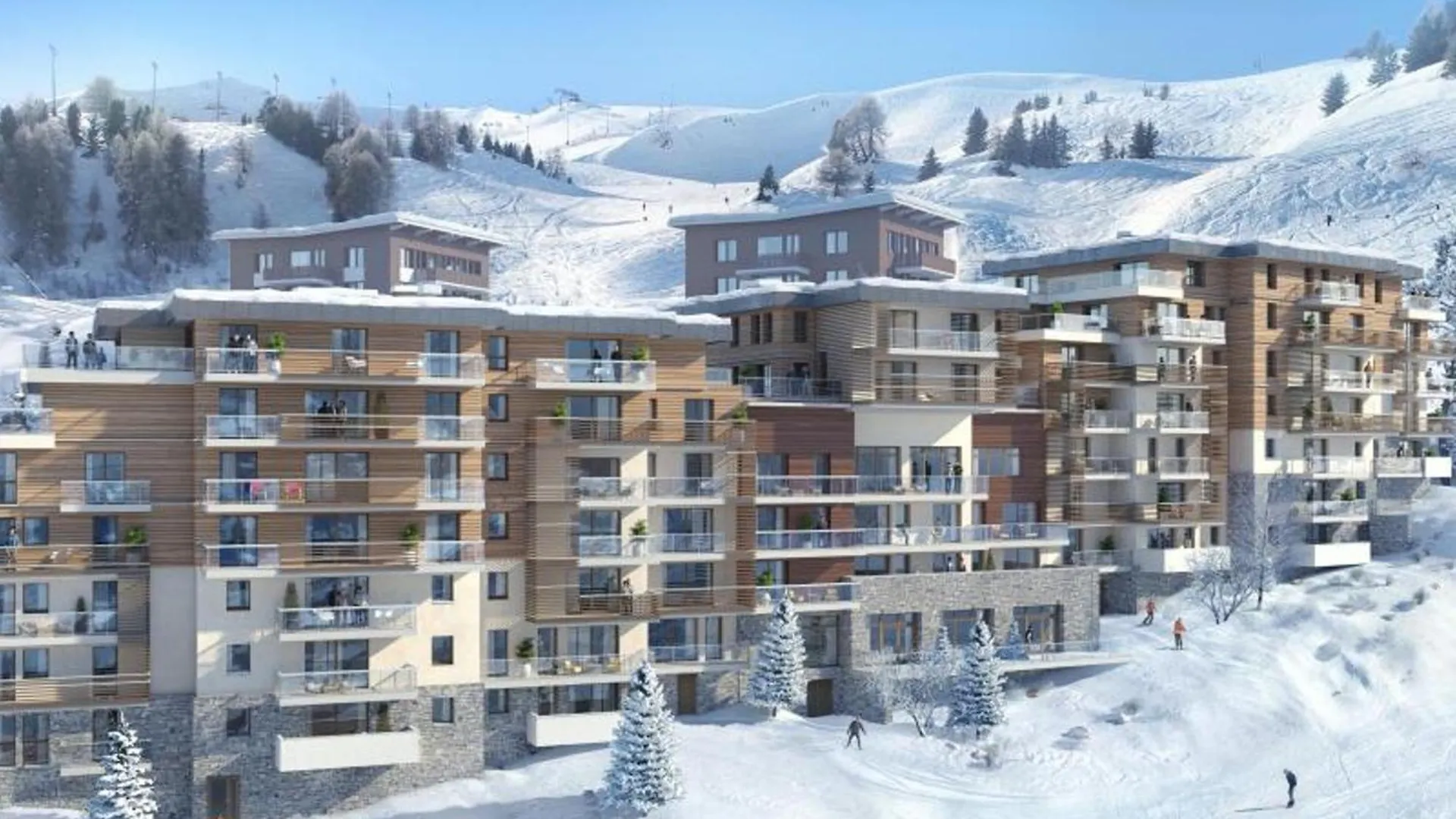 Spacieux Appartement Neuf Pour 12 Avec Vues Et Balcons - Fr-1-455-251 La Plagne-Tarentaise Apartment