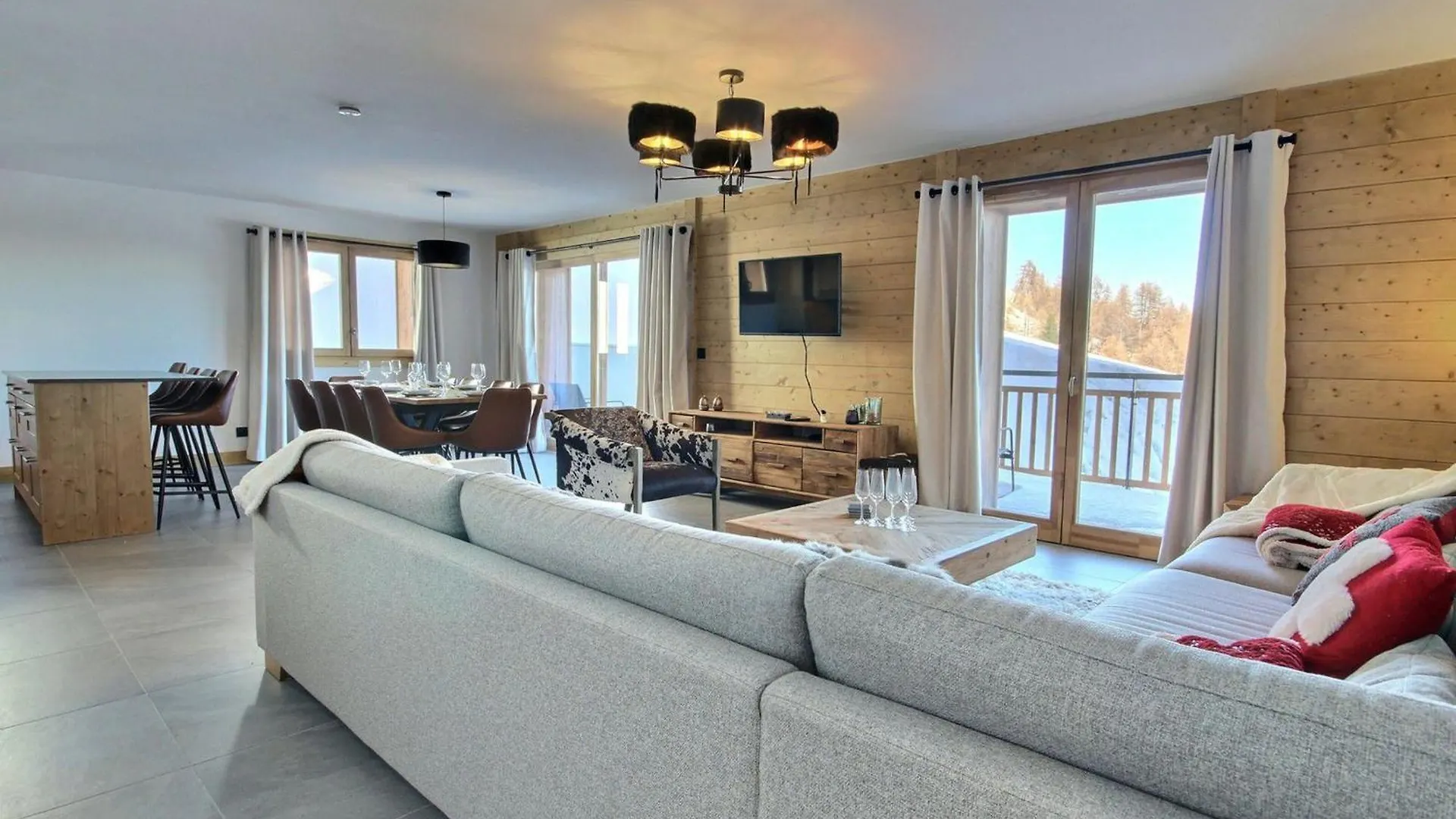 Spacieux Appartement Neuf Pour 12 Avec Vues Et Balcons - Fr-1-455-251 La Plagne-Tarentaise
